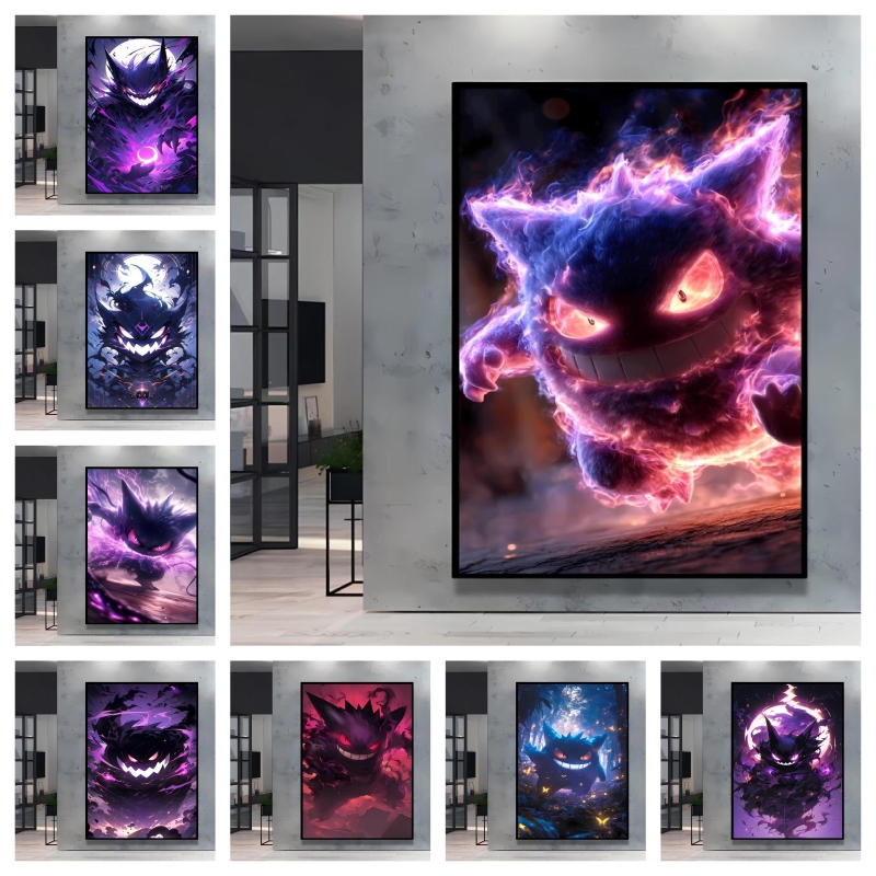 Home Decor Free Images - 뜨거운 포켓몬 애니메이션 캔버스 인쇄 포스터