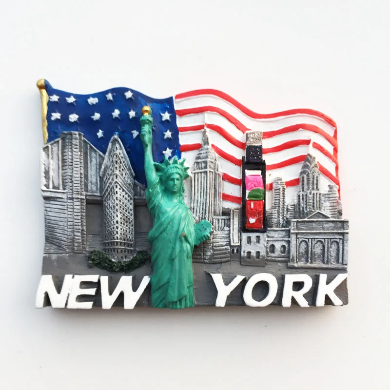 Home Decor Usa - 미국 뉴욕 여행 기념품 냉장고 자석