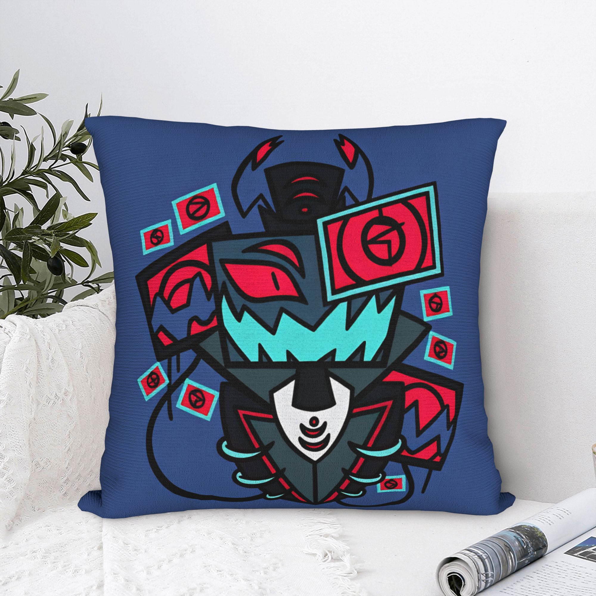 Home Decor Solo - 베개 커버 Hazbins Hoteling Vox Solo