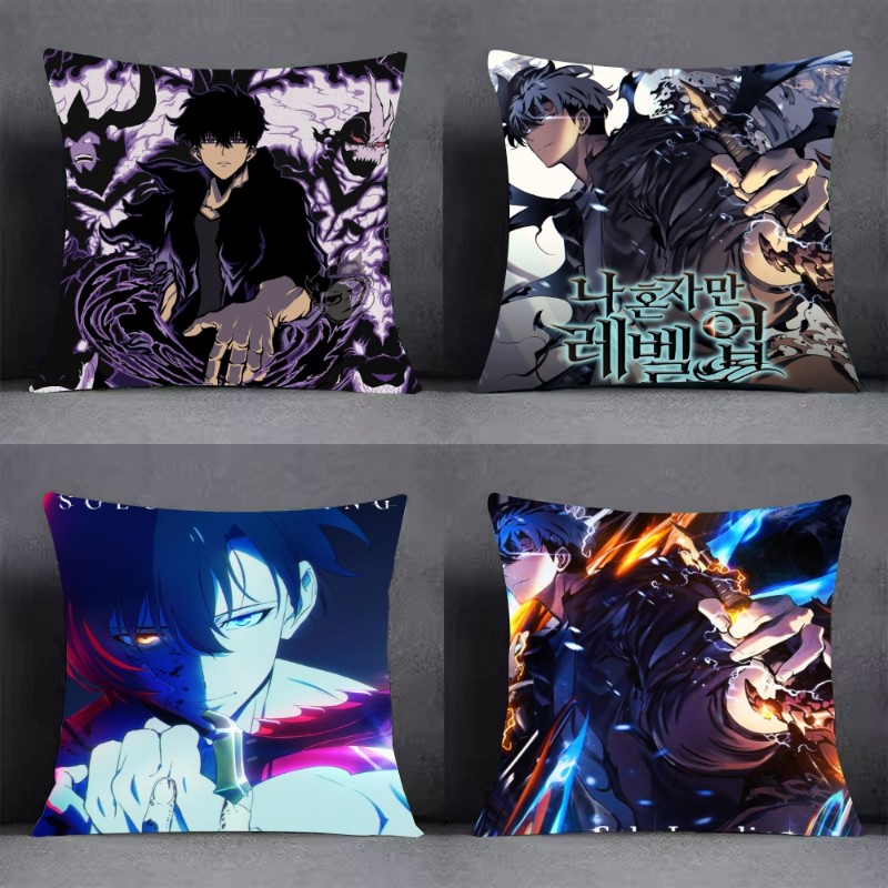 Home Decor Solo - Anime S-Solo L-Leveling Fantasy Fight 베개
