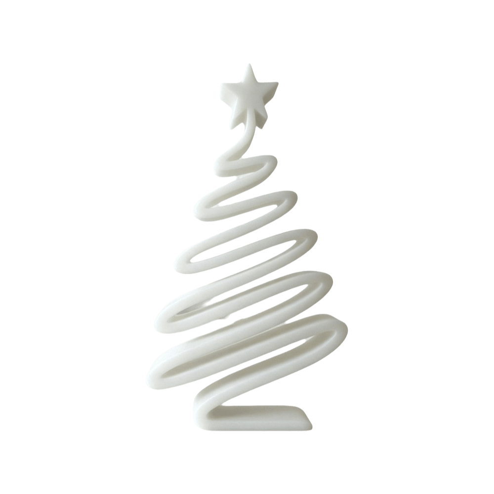 간단한 3D 프린팅 크리스마스 장식품 나선형 예술적 크 - Home Xmas Decor Ideas 리뷰 및 가격