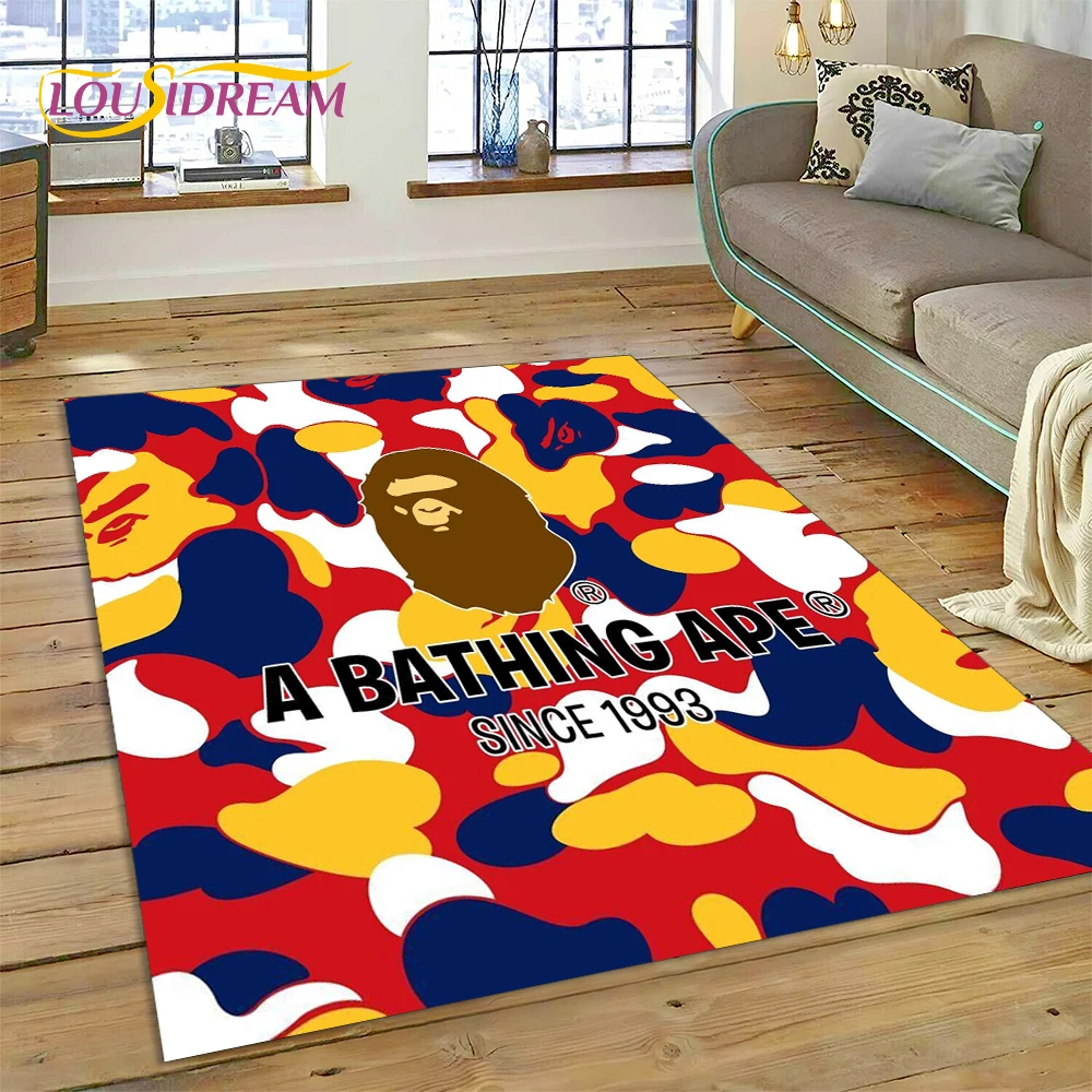 3D 인쇄 B-BAPE 패션 카펫 러그 침실 거실 홈  - Home Decor Games Online Free 리뷰 및 가격