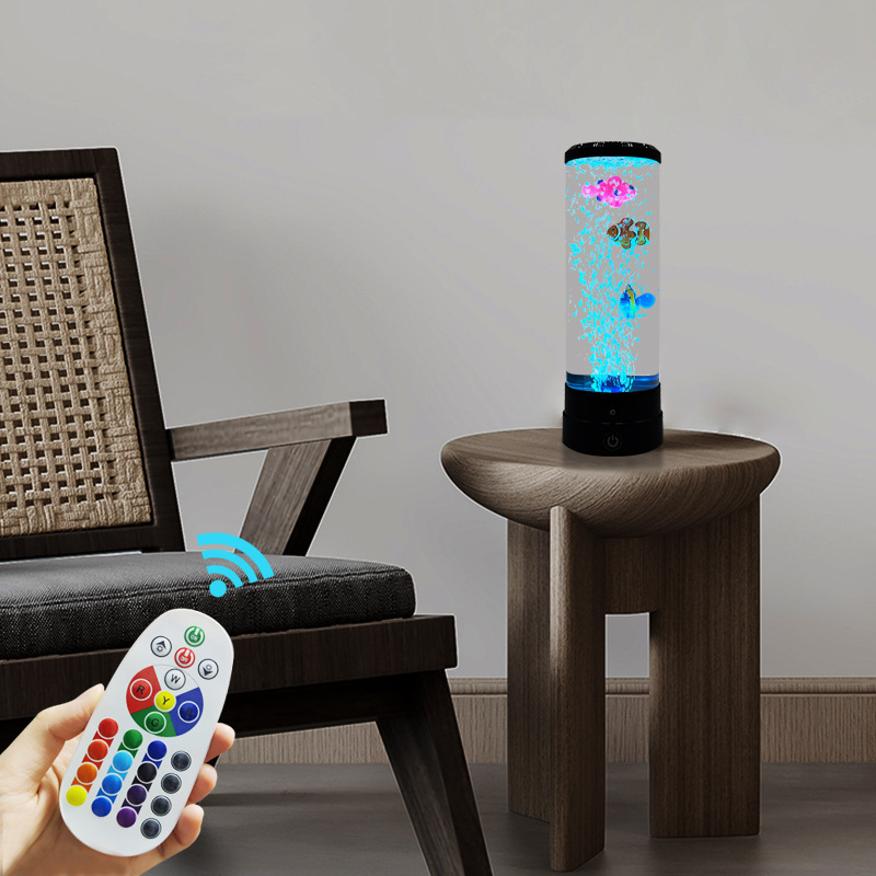 시뮬레이션 LED 멀티 컬러 버블 피쉬 분위기 연출 홈 - Home Decor Inspo 리뷰 및 가격