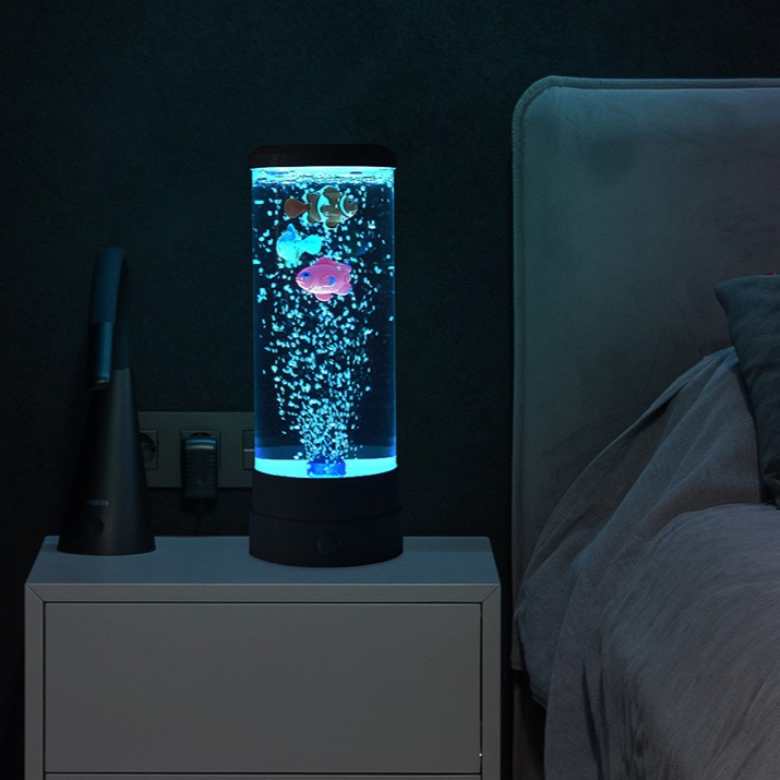 시뮬레이션 LED 멀티 컬러 버블 피쉬 분위기 연출 홈 - Home Decor Inspo 리뷰 및 가격