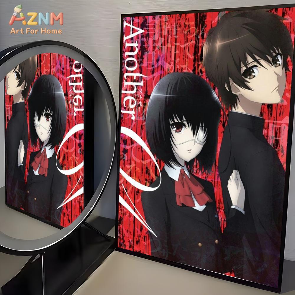 1pcs A-또 다른 클래식 일본 애니메이션 포스터 현 - Home Decor Japandi 리뷰 및 가격