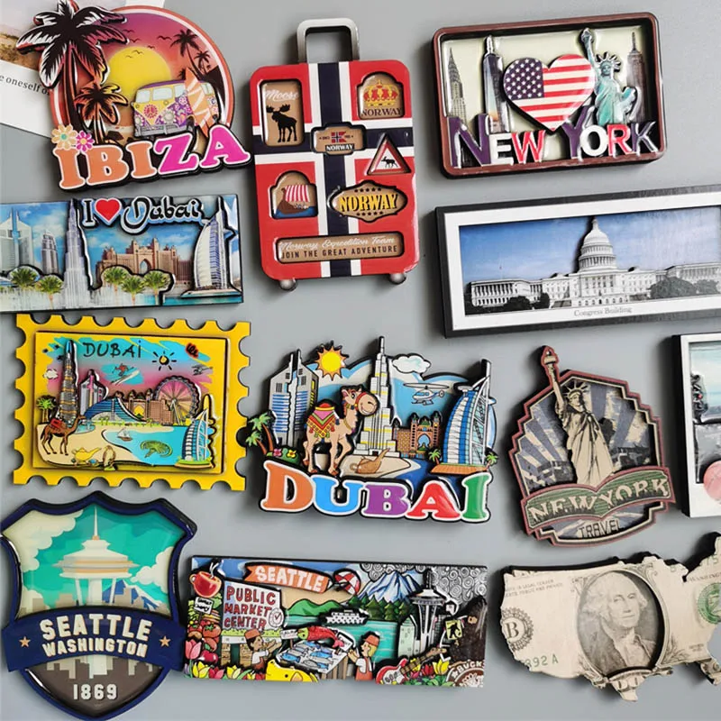 나무 냉장고 자석 집 장식, 친구를 위한 선물, 노르웨 - Home Decor Usa 리뷰 및 가격