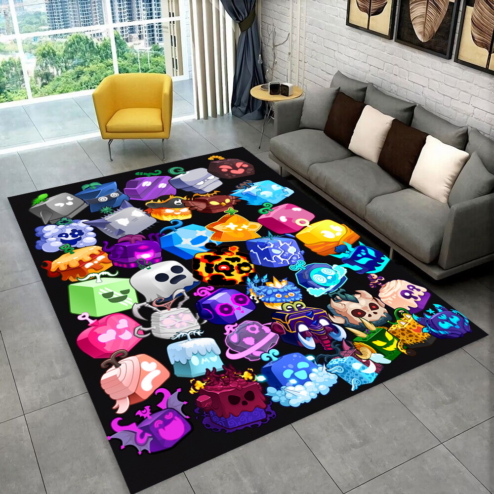 3D B-Blox 과일 만화 게임 선물 카펫 러그 거실 - Home Decor Games Online Free 리뷰 및 가격