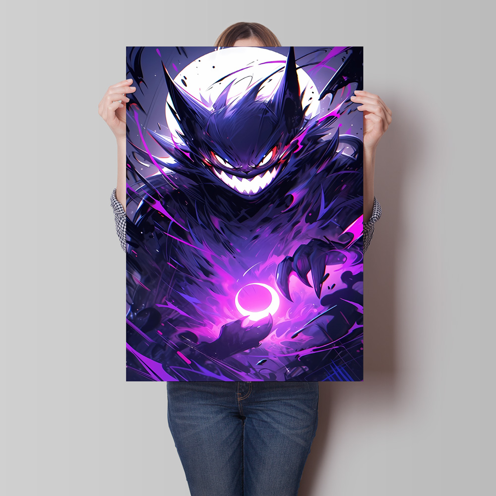 뜨거운 포켓몬 애니메이션 캔버스 인쇄 포스터 Genga - Home Decor Free Images 리뷰 및 가격