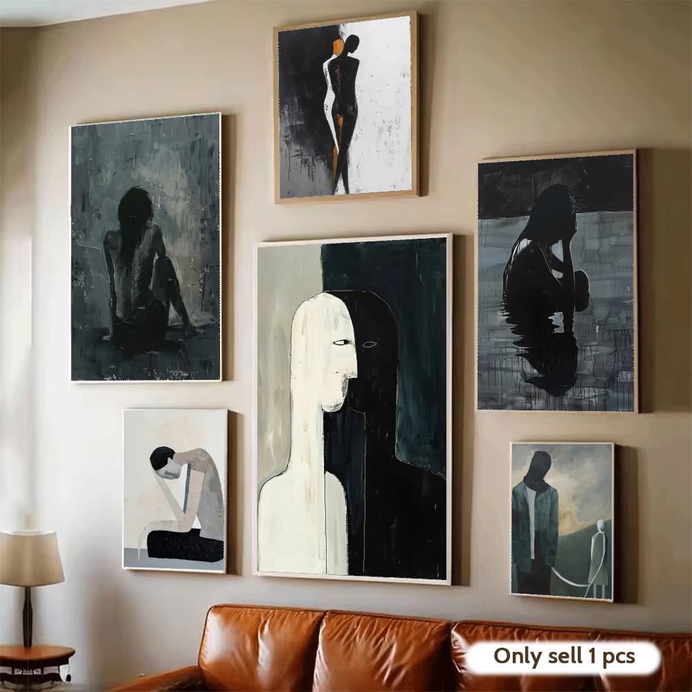 어두운 그림 예술 디자인 포스터 침실 및 거실 홈 장식 - Home Decor Design Ideas 리뷰 및 가격