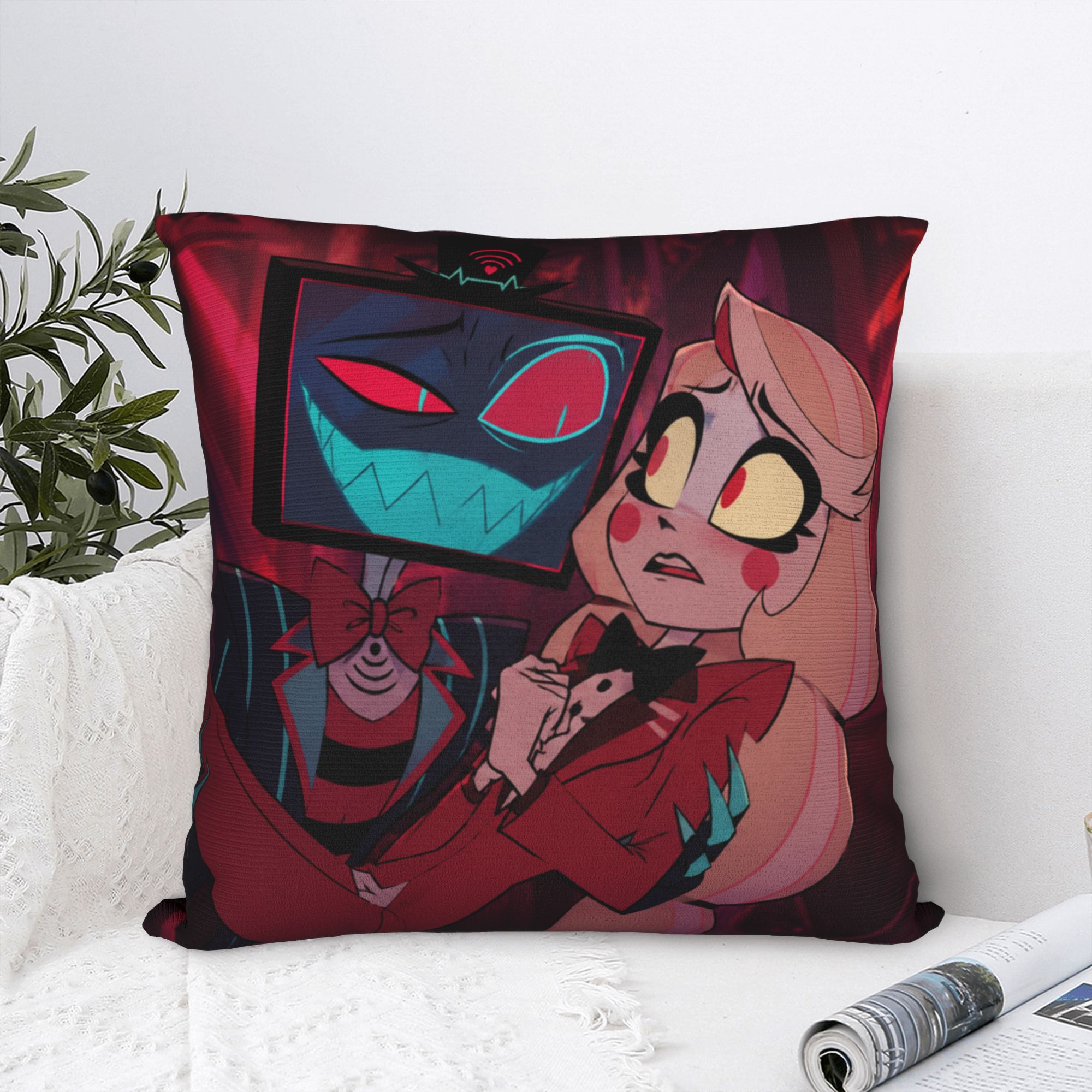 Hazbins Hoteling Vox 솔로 메탈 베개  - Home Decor Solo 리뷰 및 가격