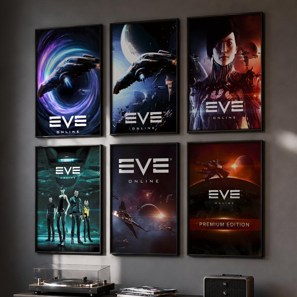 E-EVE O-온라인 전략 게임 포스터 HD 홈 벽 스 - Home Decor Games Online Free 리뷰 및 가격
