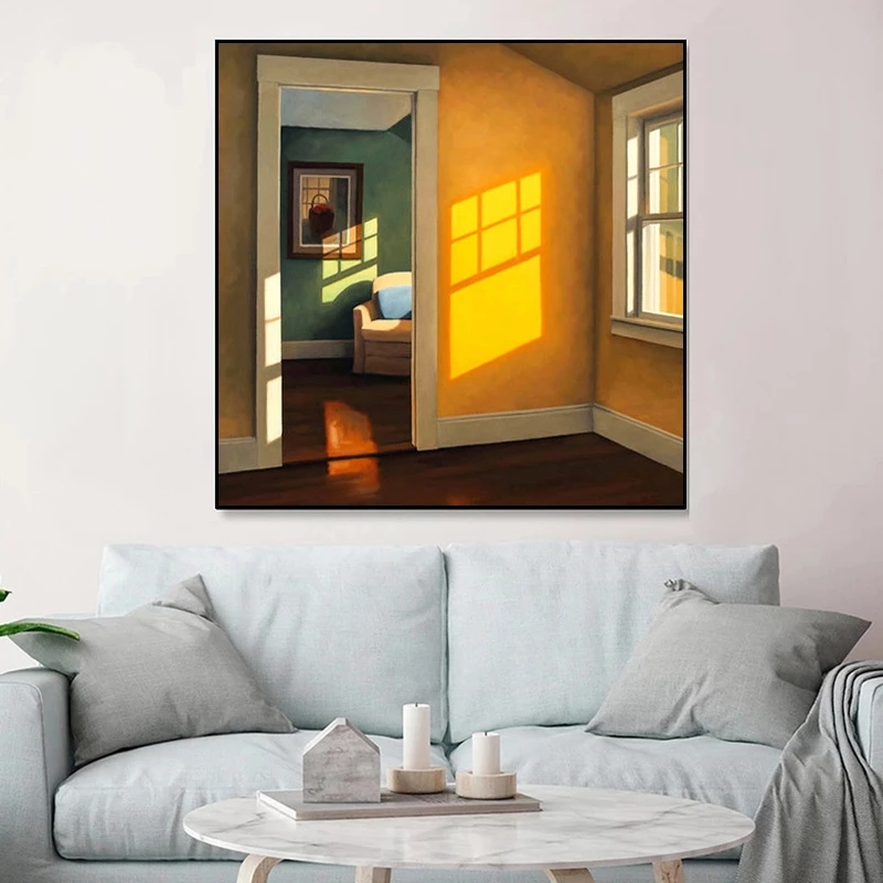 북유럽 창 외부 풍경 캔버스 회화 인쇄 풍경 인테리어  - Home Decor Outside 리뷰 및 가격