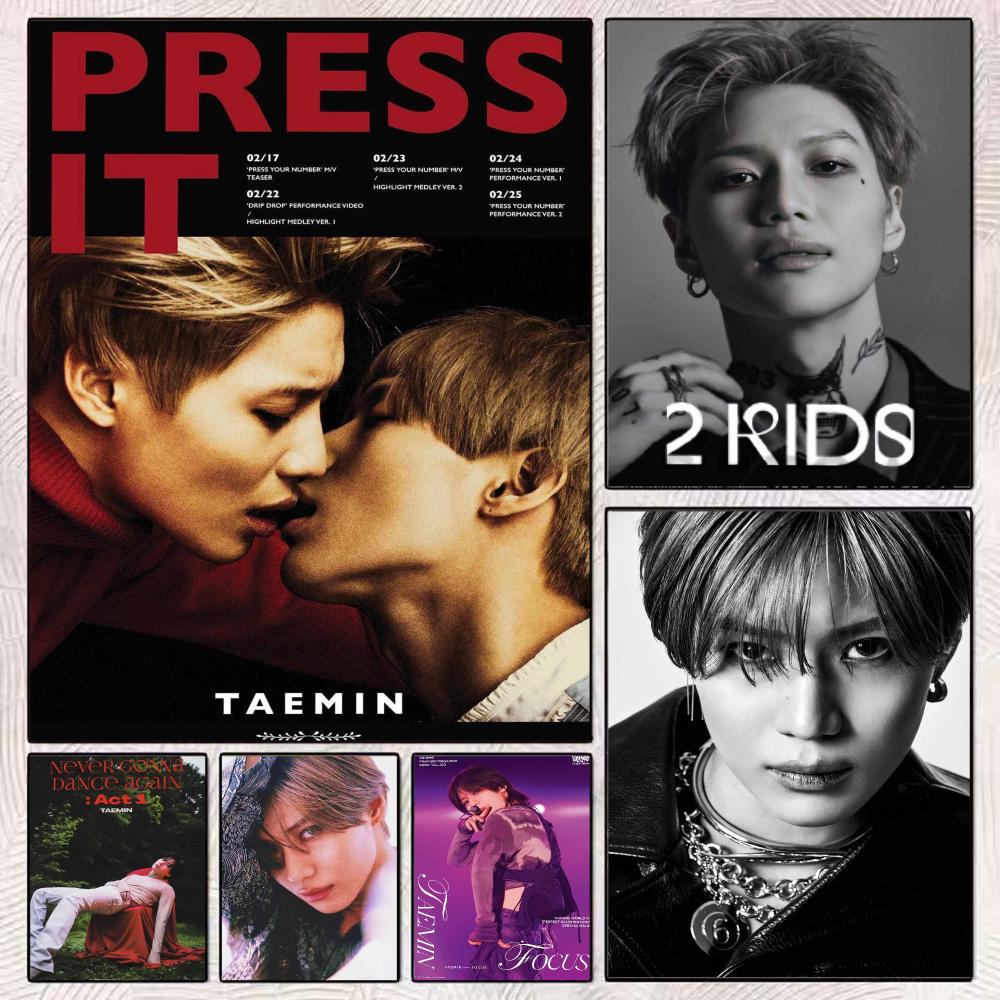 K-Pop 솔로 아티스트 T-Taemin 포스터 현대  - Home Decor Solo 리뷰 및 가격