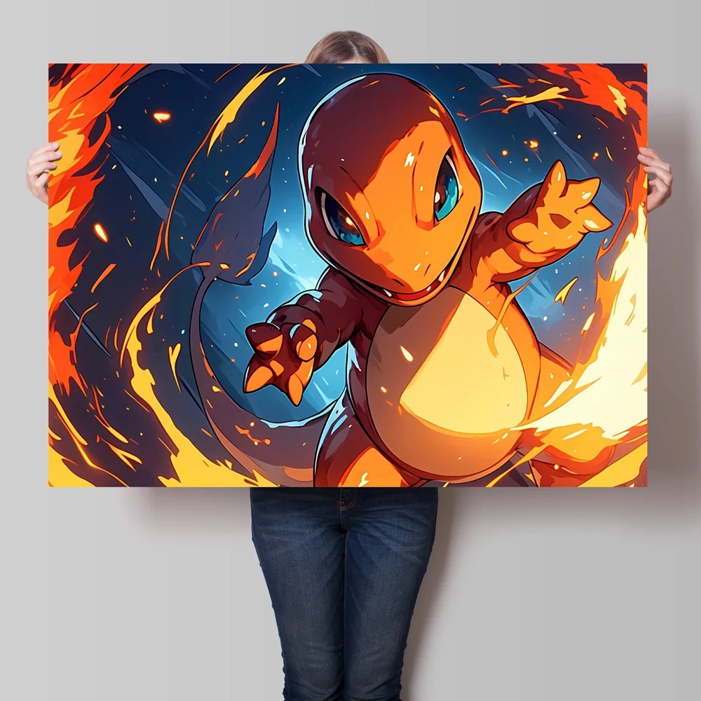 캔버스 HD 프린트 포켓몬 뮤츠 포스터 고품질 만화 캐 - Home Decor Free Images 리뷰 및 가격
