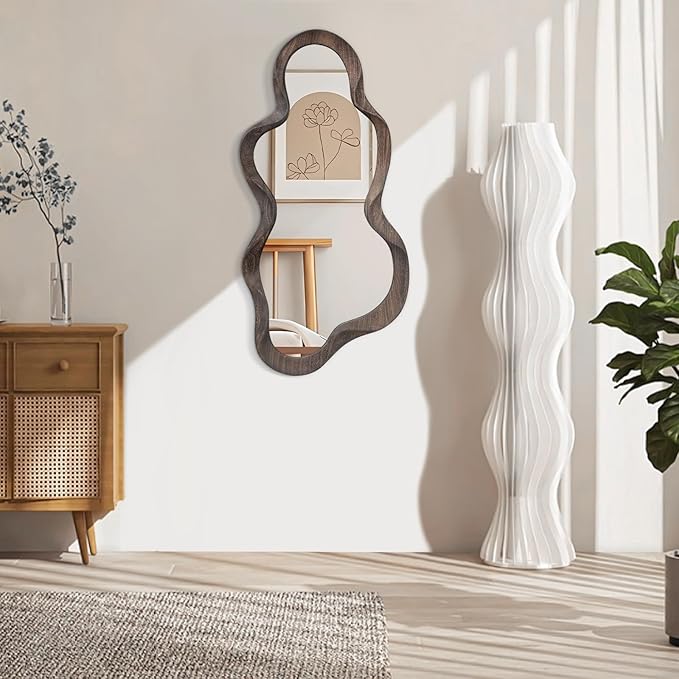 현대적인 골드 불규칙 구름 모양 벽 거울, 웨딩, 바  - Home Decor Mirror 리뷰 및 가격