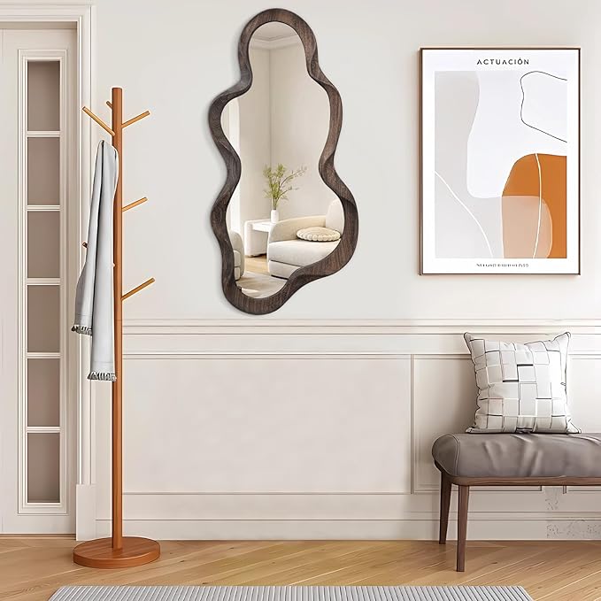 현대적인 골드 불규칙 구름 모양 벽 거울, 웨딩, 바  - Home Decor Mirror 리뷰 및 가격