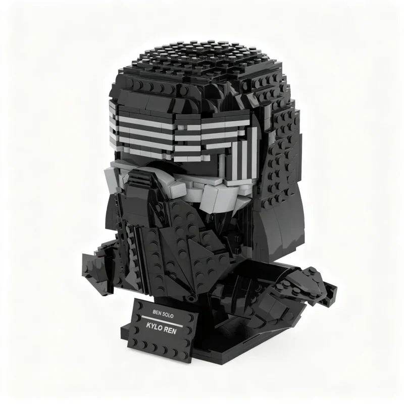 876PCS MOC 스페이스 워 벤 솔로 헬멧 컬렉션  - Home Decor Solo 리뷰 및 가격