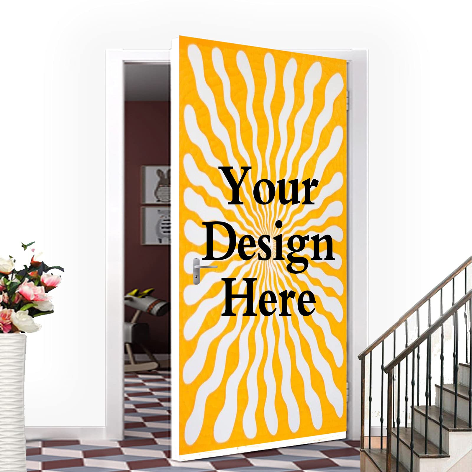 맞춤형 도어 스티커 벽지, 맞춤형 도어 스티커 벽화,  - Home Decor Free Images 리뷰 및 가격