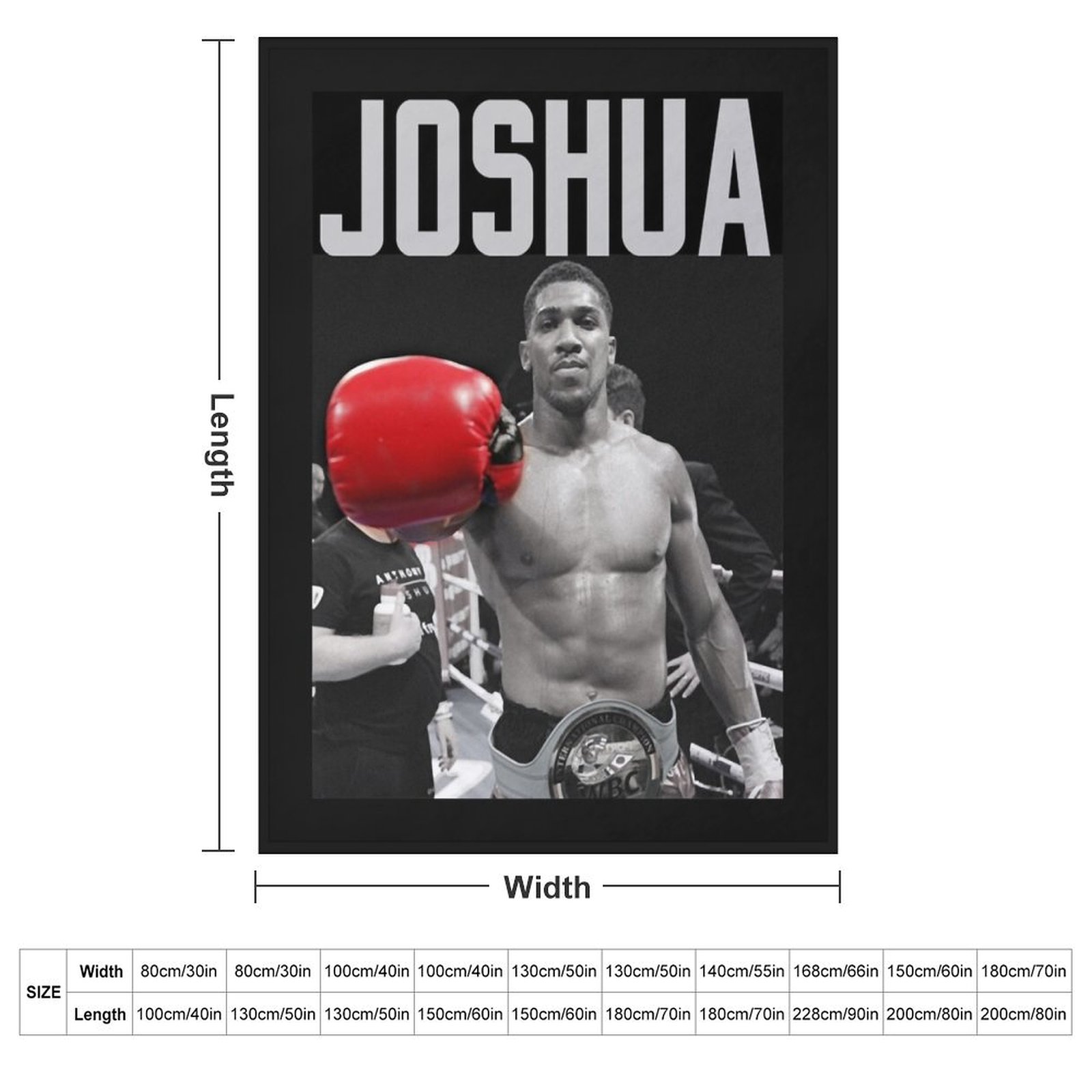 Anthony Joshua Classic T-Shirt - Home Decor Png 리뷰 및 가격