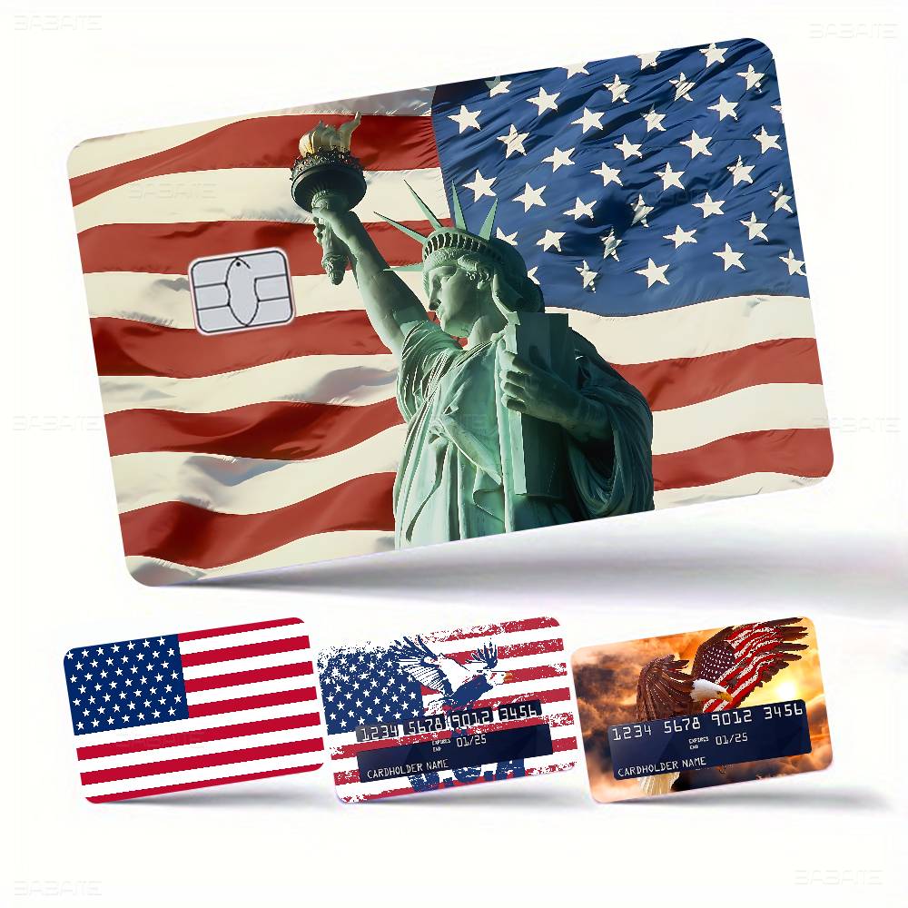 미국 국기 USA DIY 신용카드/직불카드 스티커 파티 - Home Decor Usa 리뷰 및 가격