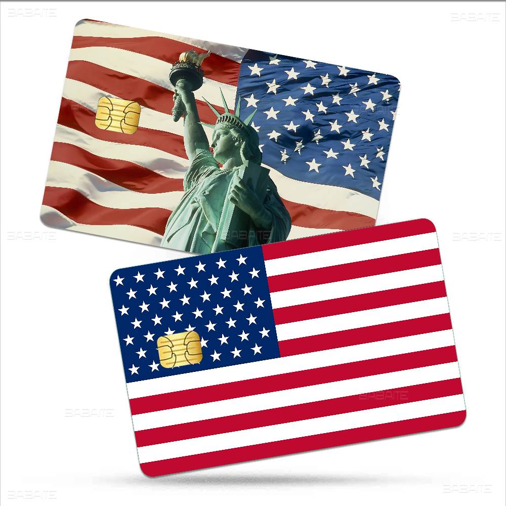 미국 국기 USA DIY 신용카드/직불카드 스티커 파티 - Home Decor Usa 리뷰 및 가격